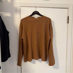 Reformation Camel Knit set